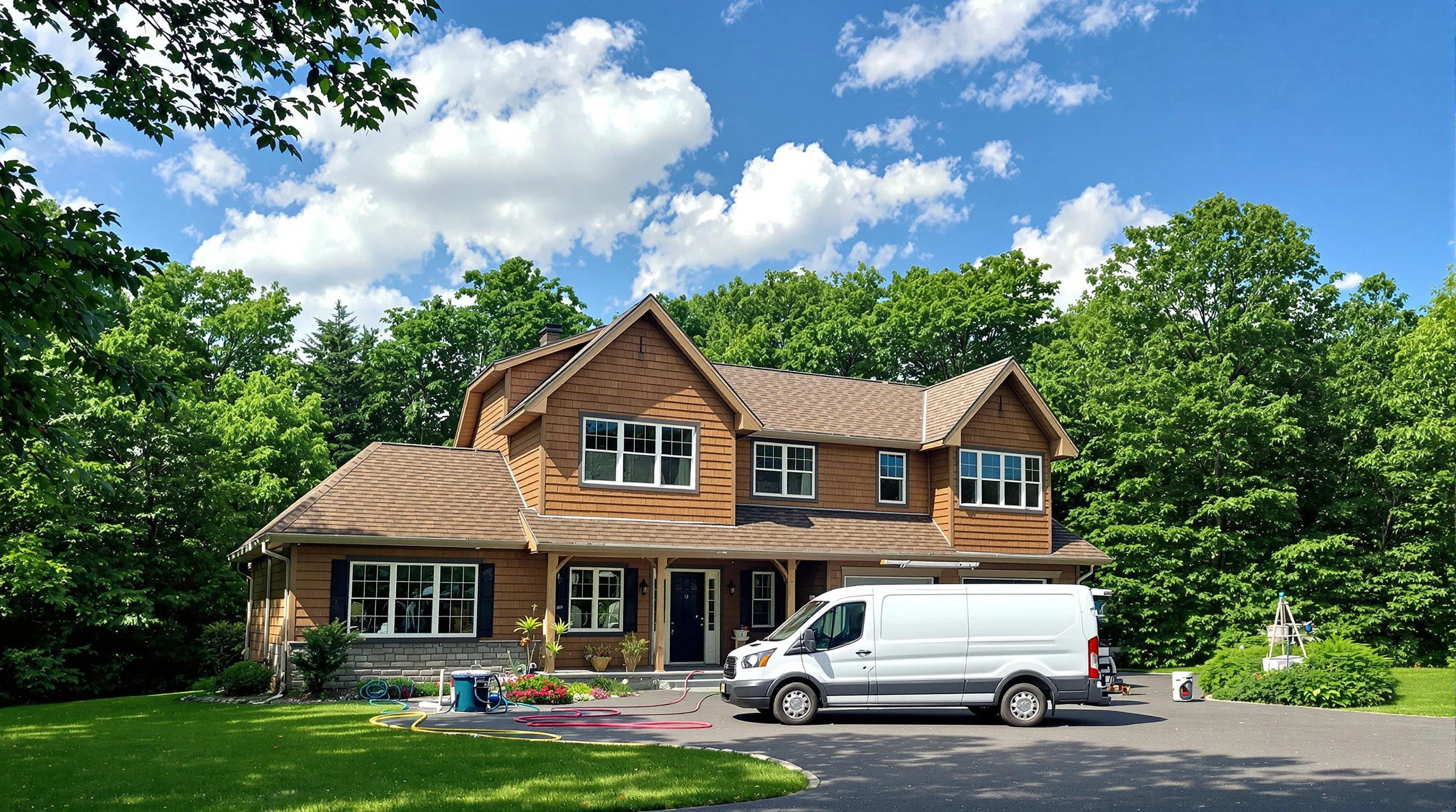 Buffalo Air Duct Cleaning air duct cleaning crew working in Harrison, PA