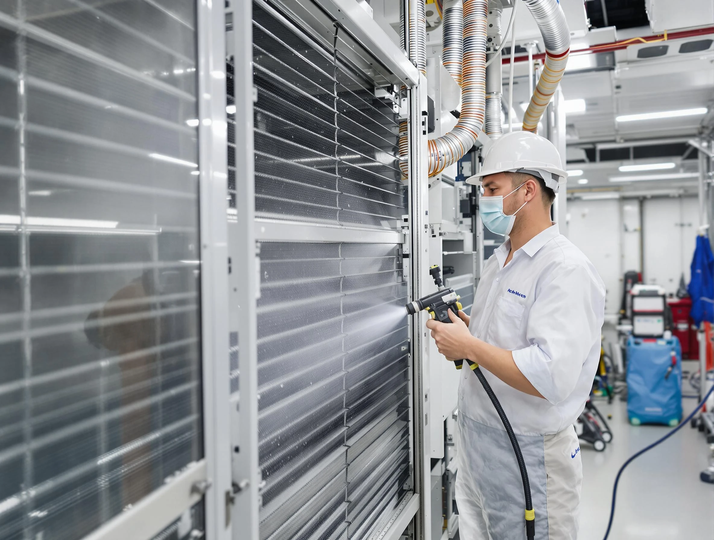 Professional AC coil cleaning by Buffalo Air Duct Cleaning in Buffalo