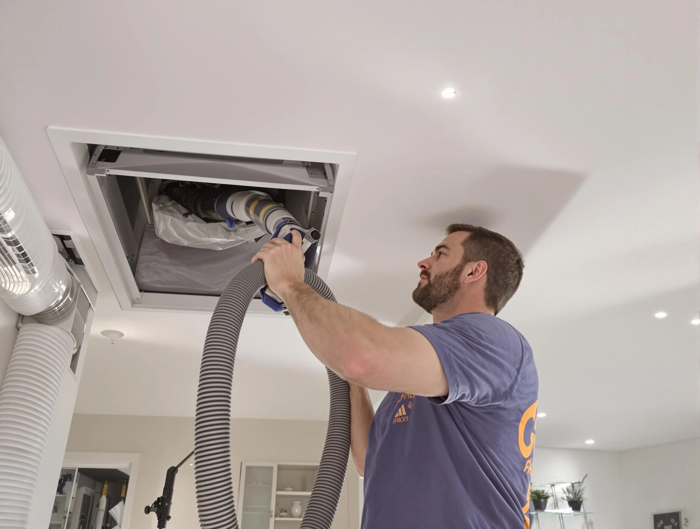 Precision indoor duct cleaning by Buffalo Air Duct Cleaning in Buffalo