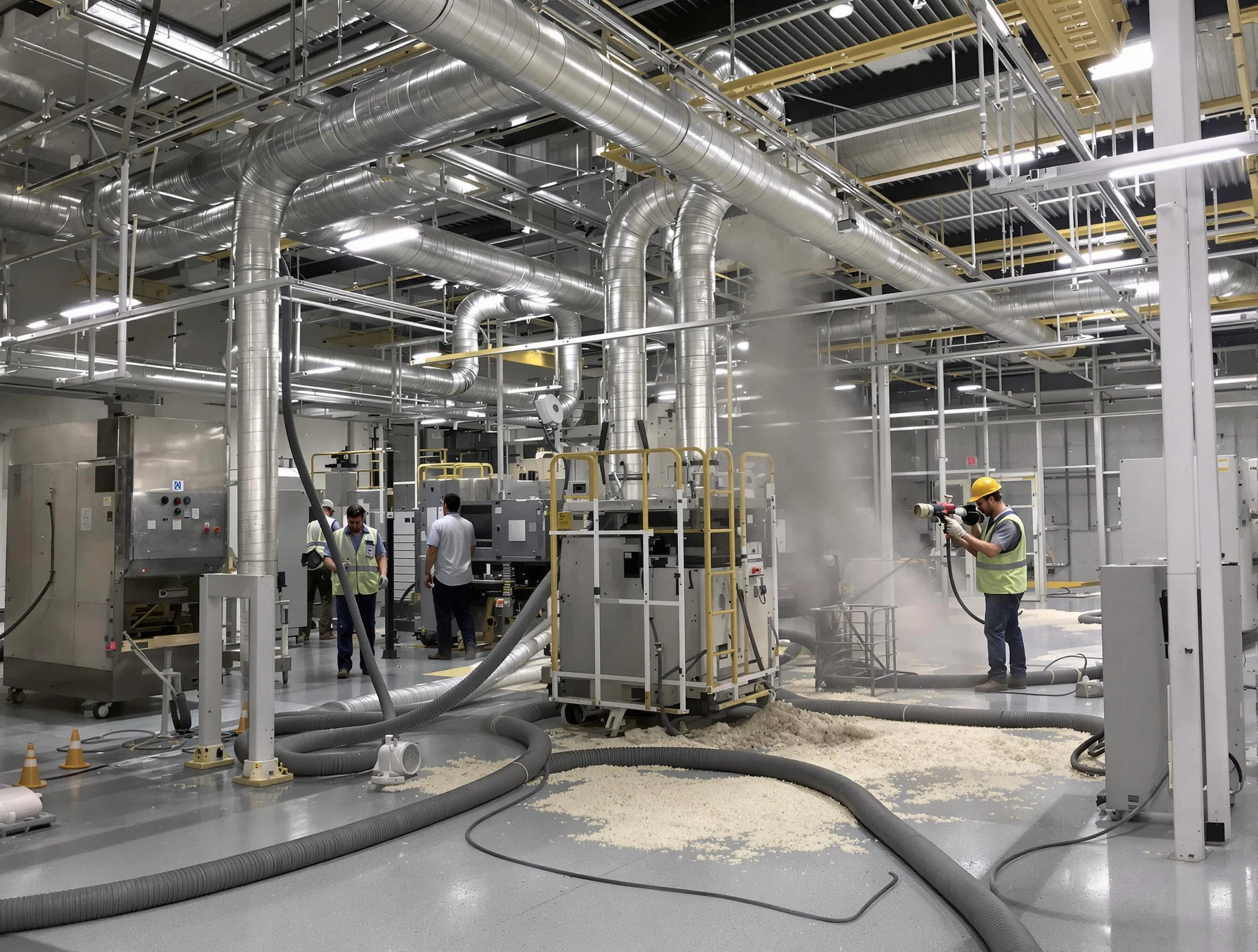 Heavy-duty industrial duct cleaning by Buffalo Air Duct Cleaning in Buffalo